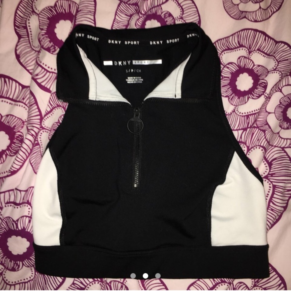 sports bra top! WORN ONCE